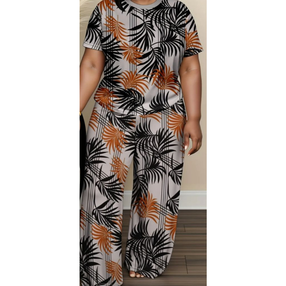 Cruising Any Time Soon! If So You Need This CoolCasual White & Orange 2pc Suit